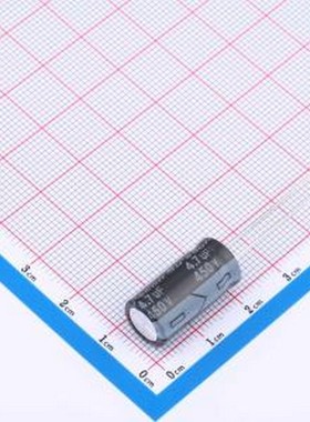 HE450M4R7G20TC97S00R 直插铝电解电容 4.7UF 450V 插件,D10xL20m