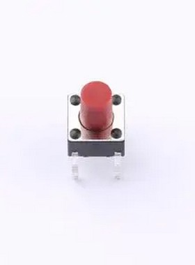 TP10812680 6*6*8mm 直插 轻触开关 插件,6x6mm 轻触开关