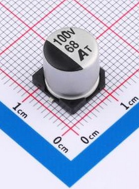 GVT2A686M1010CN 贴片型铝电解电容 68uF ±20% 100V SMD,D10xL10