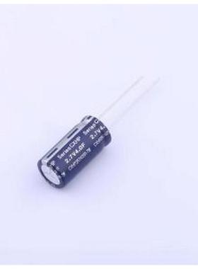 CXHP2R7405R-TW 2.7V4.0F 超级电容器 4F20%~+50% 2.7V 插件,P=