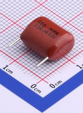 PR4110 聚丙烯膜电容(CBB) 220nF ±5% 400V 插件,P=10mm