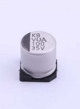 VUA101M1VTR-1010 贴片型铝电解电容 100uF ±20% 35V SMD,D10xL1