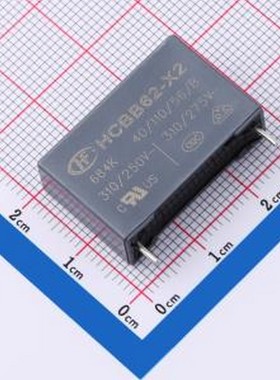 HCBB62X2/Q3684K90C350 安规电容 HCBB62X2/Q3684K90C350 插件,P=