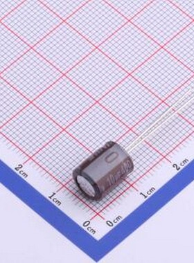 KCXD1002G100MF 直插铝电解电容 10uF ±20% 400V 插件,D8xL10mm