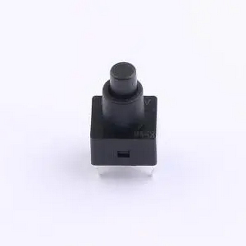 TSA06141-130B832CA-3A00 6*6*13黑护套轻触开关250gf 插件-4P,8.