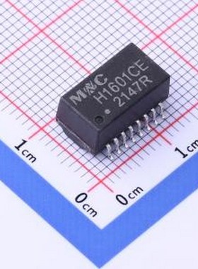 H1601CE 网口变压器 H1601CE SMD-16P,12.7x7.1mm