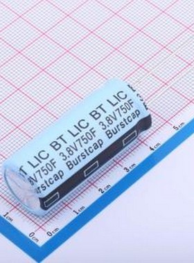 LIC1840N3R8C750 锂离子电容 750F20%~+80% 3.8V 插件,P=7.5mm