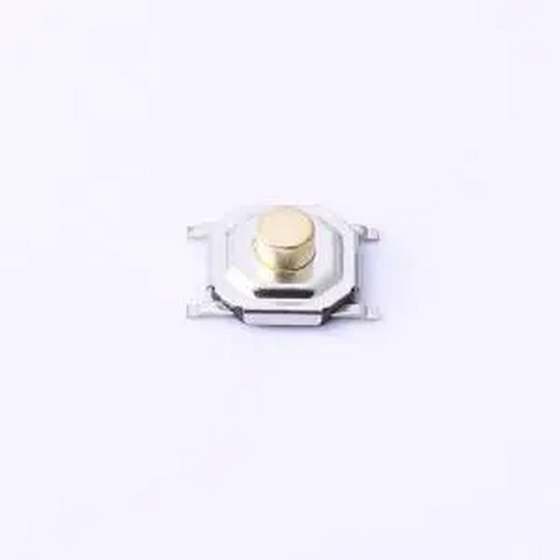 YTS-C005-2D 5.2*5.2*2.3mm 立贴 轻触开关 SMD-4P,5.2x5.2mm 轻