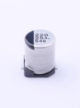 EEE1EA221UP 贴片型铝电解电容 220uF ±20% 25V SMD,D8xL10.2mm