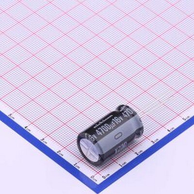 UVZ1C472MHD 直插铝电解电容 4700uF ±20% 插件,D16xL25mm