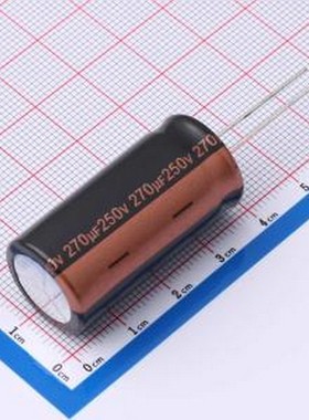 RXQ271M2EBKF1836 直插铝电解电容 270uF ±20% 250V 插件,D18xL3