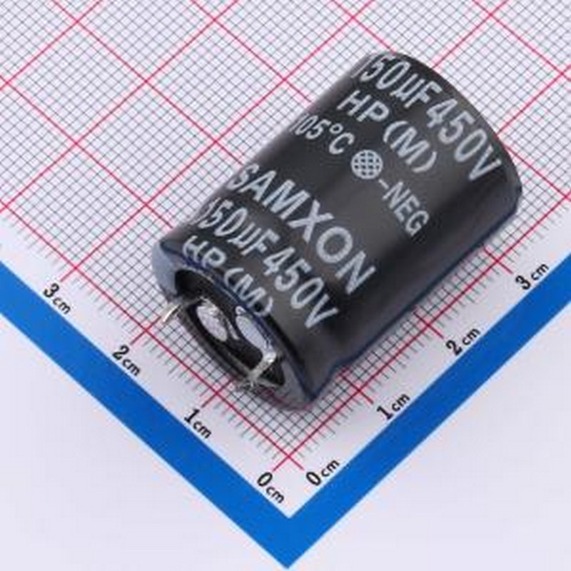 EHP157M2WN30SZ 牛角型电解电容 HP 150uF 450V 插件,D22xL30mm