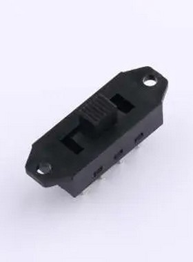 SS-0823PL-6R3BB 拨动开关,立式直脚双排三档,42.5x14.2x8.5黑色