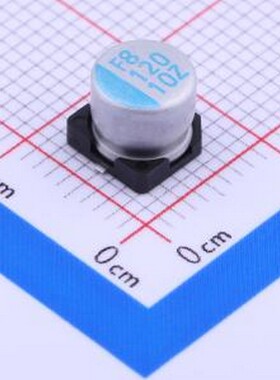 OVZ121M1ATR-0606 固态电容 120uF ±20% 10V SMD,D6.3xL5.9mm