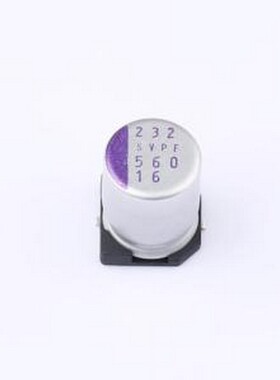 16SVPF560MX 固态电容 560uF ±20% 16V SMD,D8xL10.5mm