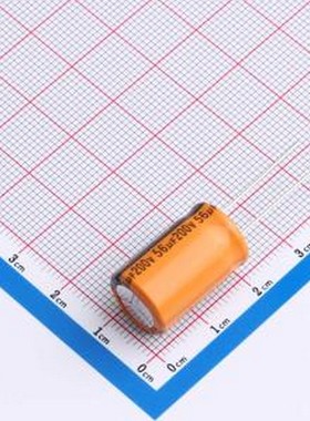 LKGL2002D560MF 直插铝电解电容 56uF ±20% 200V 插件,D12.5xL20