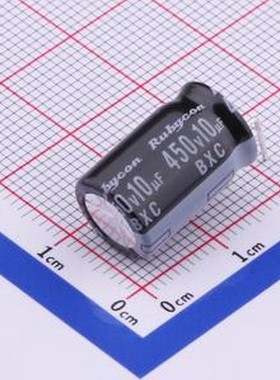 450BXC10MEFCRI10X16 直插铝电解电容 10uF ±20% 450V 插件,D10x