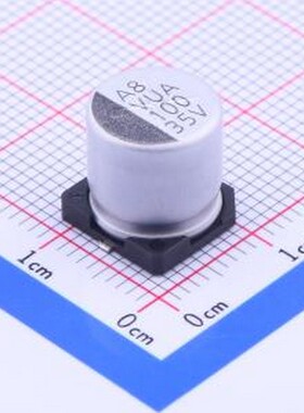 VUA101M1VTR-1010L 贴片型铝电解电容 100uF ±20% 35V SMD,D10xL