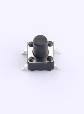 TSB06331-080D332DA-R0700 6*6*8贴片编带轻触开关180gf黑色 SMD-