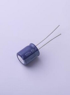 ERR1KM680G13OT 直插铝电解电容 68uF ±20% 100V 插件,D10xL13mm