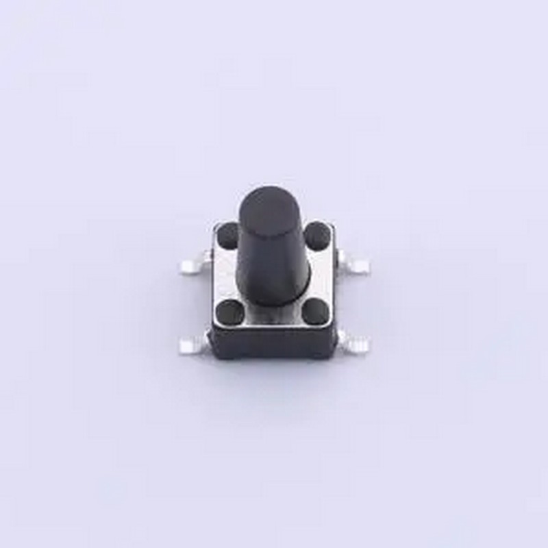TS-1102SD-B-M-B 6*6*10mm 立贴 轻触开关 SMD-4P,6x6mm 轻触开关