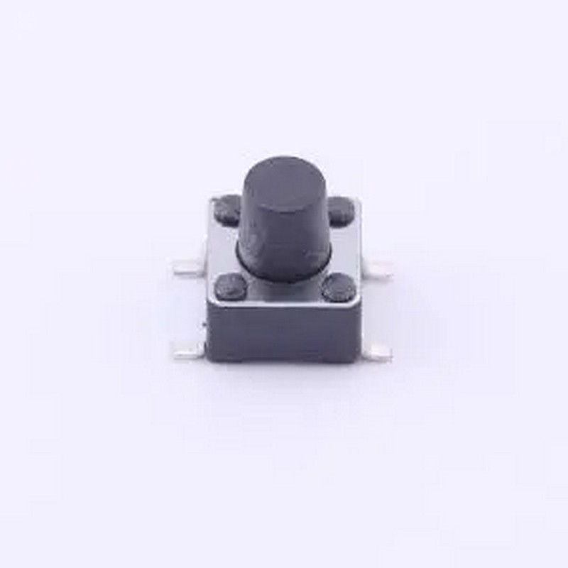 TS-1102S-B-G-B 6*6*7mm 立贴 轻触开关 SMD-4P,6x6mm 轻触开关