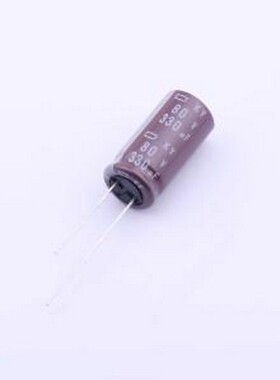 EKY-800ELL331MK25S 直插铝电解电容 330uF ±20% 80V 插件,D12.5