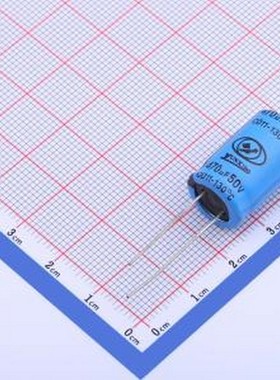 EC31HM471W20OTLO 直插铝电解电容 470uF ±20% 50V 插件,D12.5xL