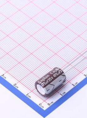 FH471M035G160A 直插铝电解电容 470uF ±20% 35V 插件,D10xL16mm