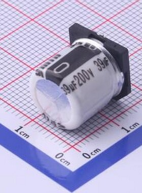 VMML1352D390MV 贴片型铝电解电容 39uF ±20% 200V SMD,D12.5xL1