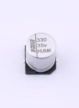VHUE1051V331MVCG 固液混合铝电解电容器 35V 330uF ±20% SMD,D1