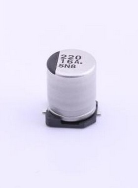 EEE1CA221P 贴片型铝电解电容 220uF ±20% 16V SMD,D8xL10.2mm