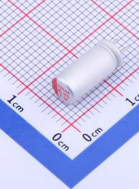 7R5AREP501E05A1PFBP26 固态电容 500uF 7.5V 插件,D5xL11mm