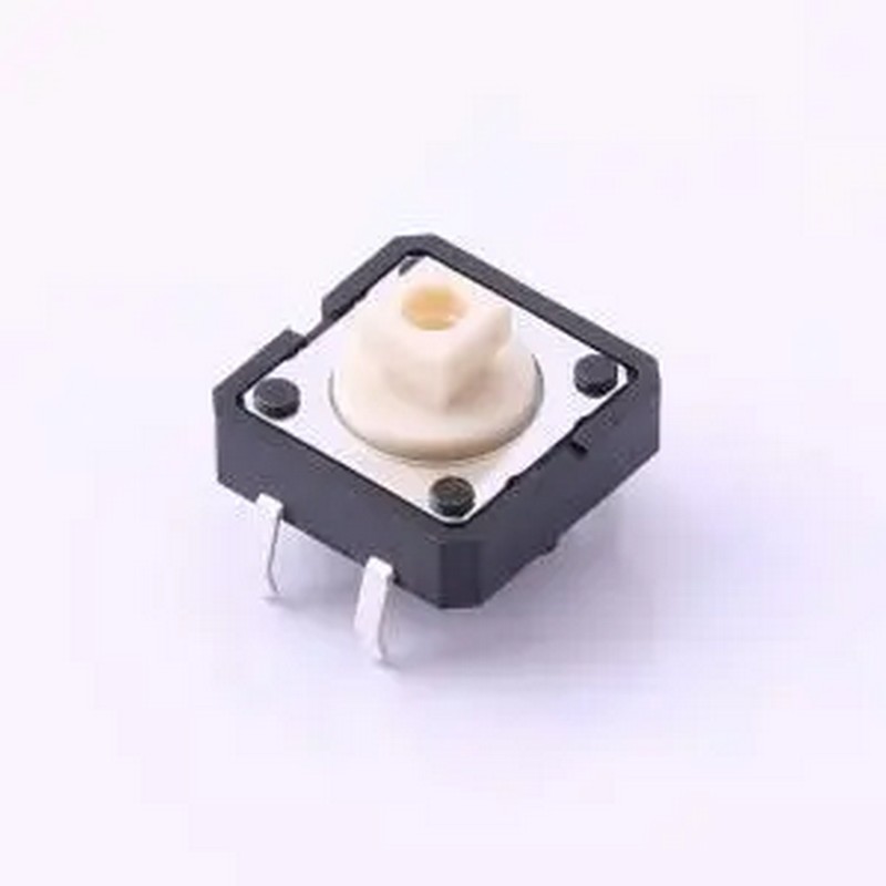 B3F-4050 12*12*7.3mm 直插 轻触开关 插件-4P,12x12mm 轻触开关