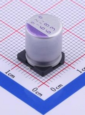 63SXV68M 固态电容 68uF ±20% 63V SMD,D10xL12.6mm