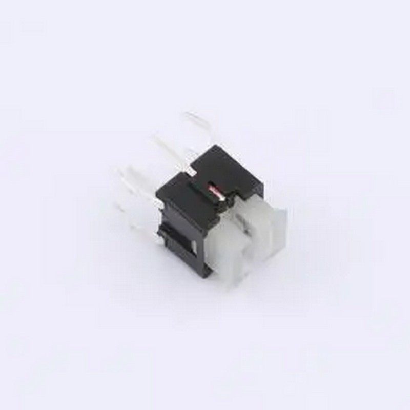 TSL06122-072B830BF-1BC2 6*6*7.2红翠绿雾状双色灯轻触开关 插件