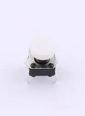 TSA06131-085B332CA-003E 6*6*8.5φ6*1白帽轻触开关 插件-4P,6.1