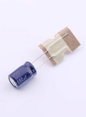 ERR1CM681F12B35T 直插铝电解电容 680uF20%~+20% 16V 直插,D8x