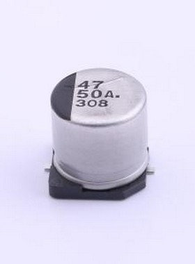 EEE1HA470AP 贴片型铝电解电容 47uF ±20% 50V SMD,D10xL10.2mm