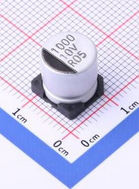 RV102M010G105ETR 贴片型铝电解电容 1000uF 10V SMD,D10xL10.5mm