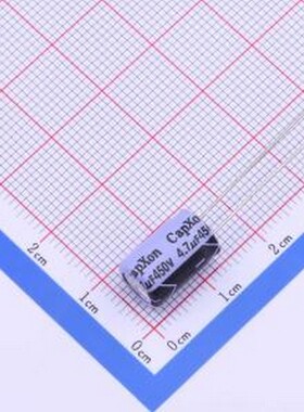 FT4R7M450F115A 直插铝电解电容 4.7uF ±20% 450V 插件,D8xL11.5
