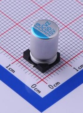 OVZ391M1DTR-0812 固态电容 390uF ±20% 20V SMD,D8xL12mm
