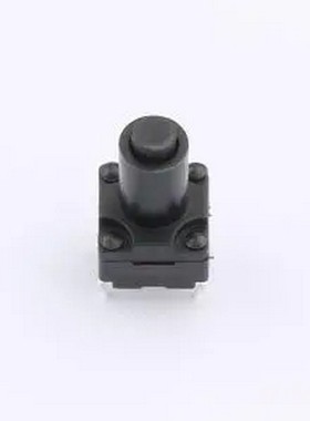 TSW08115-135B313BA 8*8*13.5防水黑护套轻触开关230gf 插件-4P,8