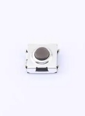 TVEF20-E031JN-R 3.1防水凸盖/平脚/3.1H/160gf/黑底棕色按钮/接