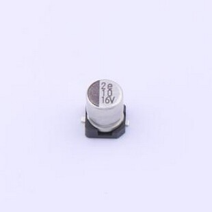 贴片型铝电解电容 10uF 16V D4xL5.3mm RVW SMD 16V100D55P2UN