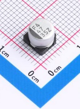 VEZ470M1VTE-0605L 贴片型铝电解电容 47uF ±20% 35V SMD,D6.3xL