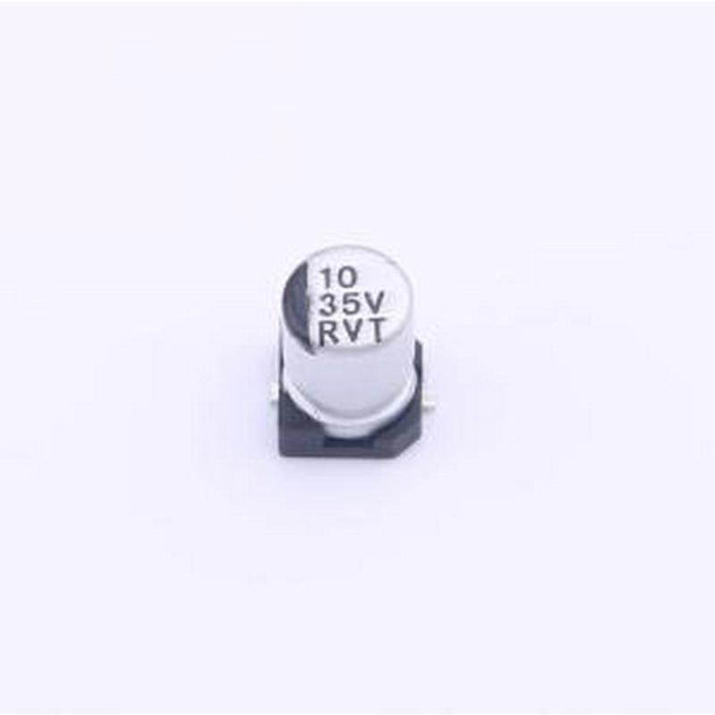 RVT10UF35V67RV0176 贴片型铝电解电容 10uF ±20% 35V SMD,D4xL5