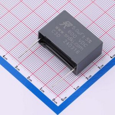 C3D505J2PF2R80LC 聚丙烯膜电容(CBB) C3D505J2PF2R8000 长脚 插