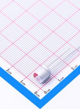 118EC229 固态电容 100uF ±20% 35V 插件,D6.3xL8mm
