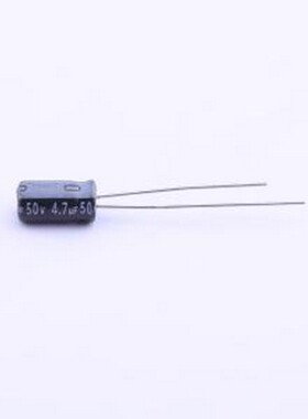 PKCB41H4R7MF 直插铝电解电容 4.7uF ±20% 50V 插件,D5xL9mm